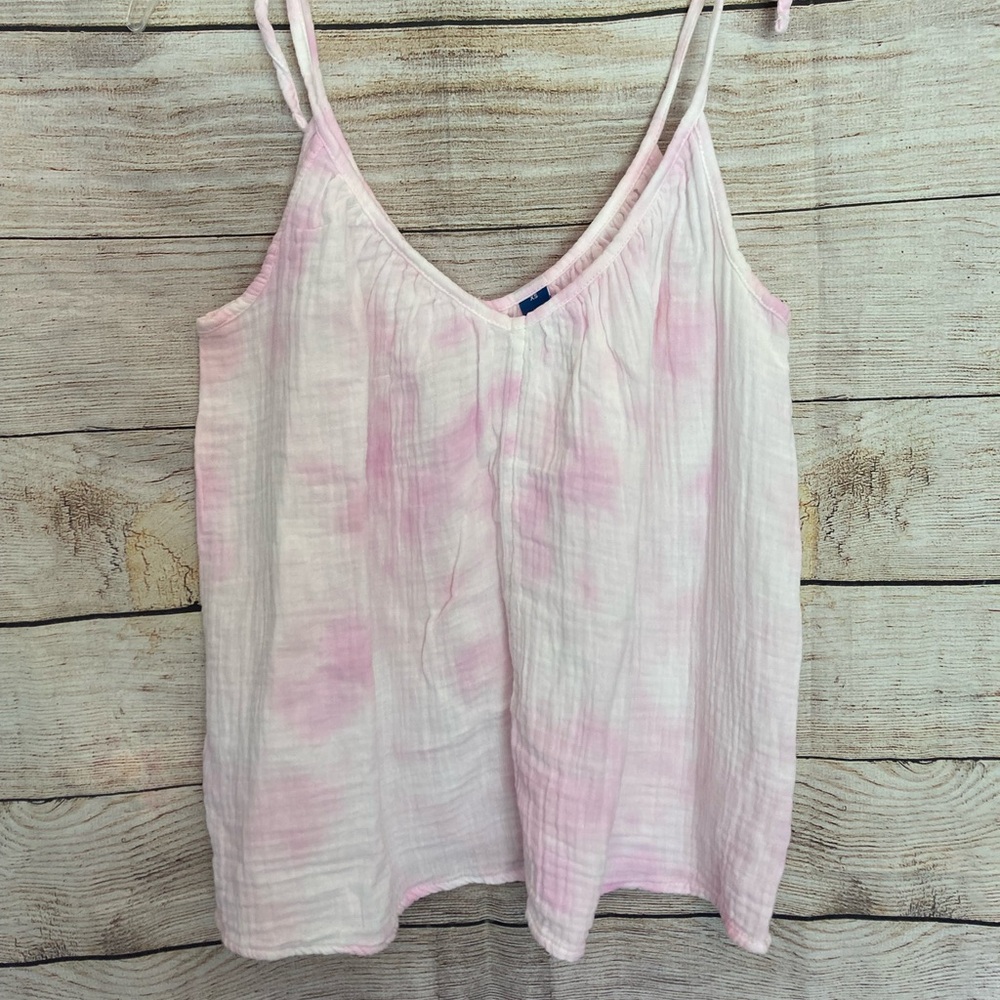 Old Navy Pink Tie-Dye Women's Top